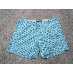 Bonobos Swim‎ Shorts Mens 36 Blue Scale Logo Mesh Lined Swimming
